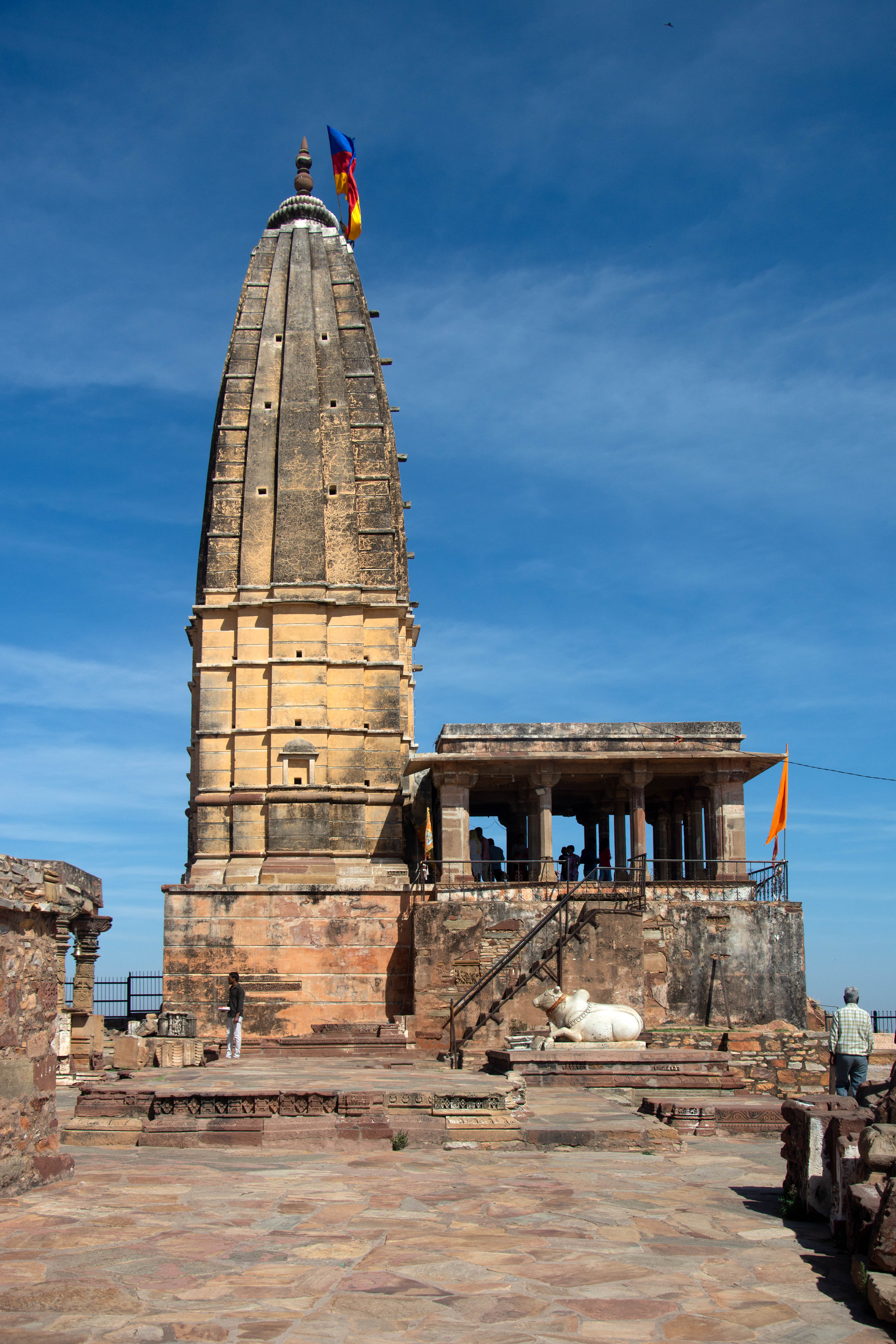 Image 6: Located at the entrance of the temple complex, next to the Harshnath Temple, this 18th-century Shiva Temple stands on a high platform. The temple is still open for worship.