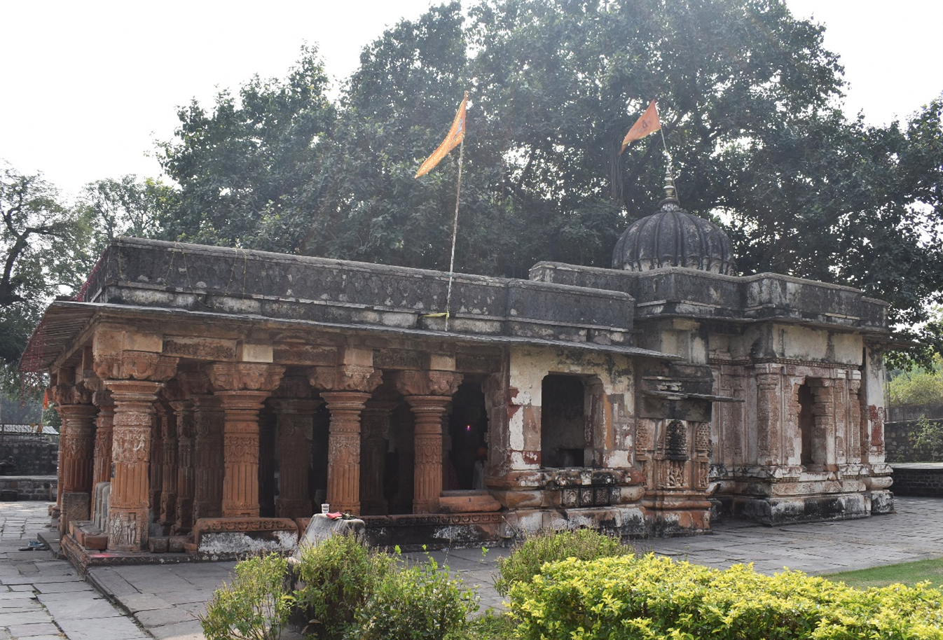 Image 1: View of the Sitaleshwar Temple from the south.